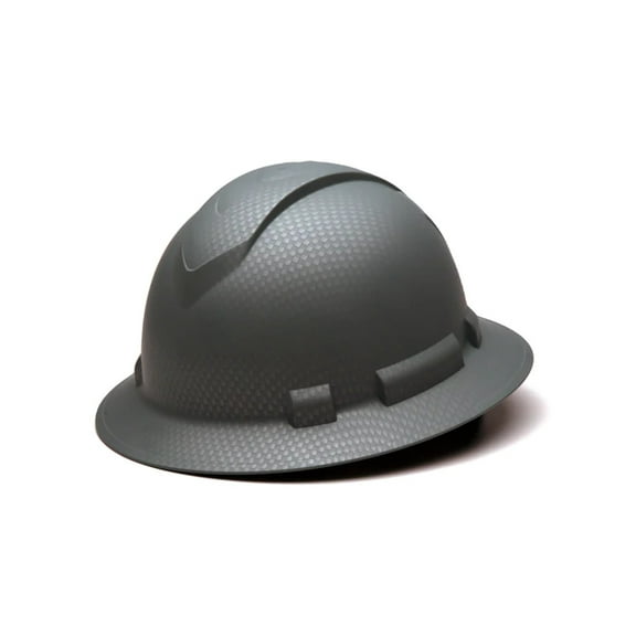 Pyramex HP54123 Matte Silver Graphite Pattern Hydro Dipped Full Brim