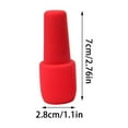 thumbnail image 3 of 4 tapones reutilizables para botellas de vino espumoso, 2024 nuevos tapones de silicona para botellas de vino, cubierta de bebida selladora de vino con doble sellado para mantener el champán, 3 of 5