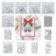 thumbnail image 2 of Troqueles de corte de Metal para amigos, sellos DIY hechos a mano, plantilla en relieve para hacer álbumes de recortes, decoración de tarjetas de felicitación de Feliz Navidad, 2 of 4
