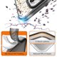 thumbnail image 2 of Funda para teléfono Rosarnnah compatible con iPhone 14 6.1, color negro, 2 of 7