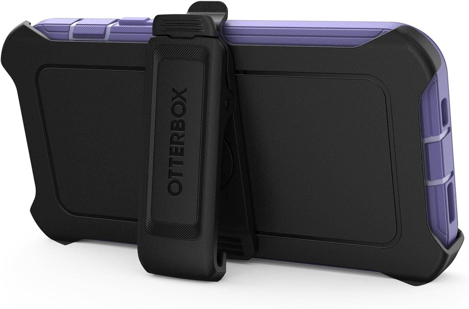 OtterBox iPhone 15, iPhone 14, & iPhone 13 (Only) Defender Series Case - Mountain Majesty (Purple) - Screenless - Rugged & Durable - with Port Protection - Holster Clip Includes -Non-Retail Packaging
