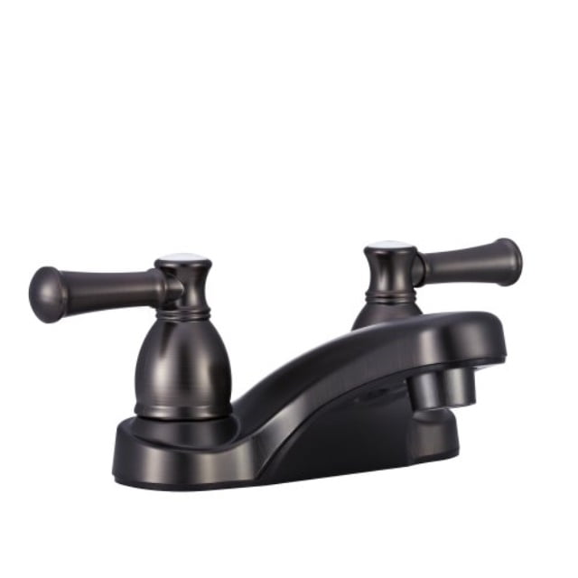 Dura Faucet DFPL700LVB RV Bathroom Faucet with Classical Hot and Cold