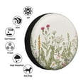 thumbnail image 4 of Kdxio Spare Tire Cover for RV Trailer, Waterproof Wheel Cover,Camper Spare Tire Cover Fit for Rv SUV Truck Travel Trailer 14 inch-Herbs and Wildflowers, 4 of 8