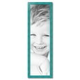 thumbnail image 2 of ArtToFrames 13" x 45" Turquoise Picture Frame, 13x45 inch Blue Wood Poster Frame (WOM-4588), 2 of 8