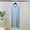 Light Blue, variant on Sakmal Short Sleeve Womens Nightgown Colorblock Lounge Knee Length Modal Nightdress Soft Loose Fit Comfy Crew Neck Loungewear for Women L-3XL