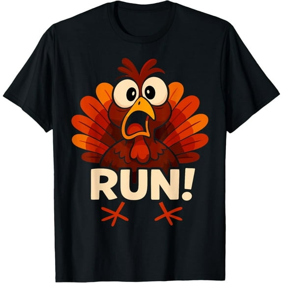 Run Turkey Funny Thanksgiving Running Humor Turkey Trot T-Shirt