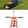 thumbnail image 5 of Lawn Mower Jack Lift with 500Lbs Capacity, Hydraulic Lift Jack for Tractors, ATVs and Zero Turn Lawn Mower Maintenance and Repair,Lawn Mower Lift Adjustable Wheel Span23-48in (500LBS), 5 of 18