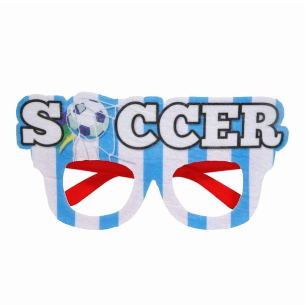 Vasos de abanico, accesorios de animación, decoraciones para fiestas con temática de fútbol, accesorios de fotografía, adorno