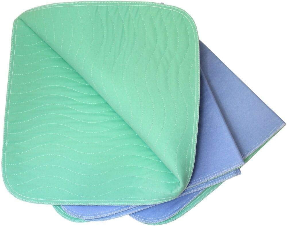Bed Pads Incontinence Washable 5 Layer Waterproof Microfiber