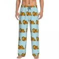 thumbnail image 1 of Custom Manga Garfields Cartoon Anime Cat Pattern Pajama Pants Men‘s Sleepwear Lounge Sleep Bottoms Stretch with Pockets, 1 of 7