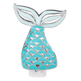 thumbnail image 2 of Mermaid Tail Night Light Electric 7 Watt Teal Blue and Silver, 2 of 2