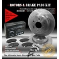 thumbnail image 2 of DK1139-3 Front Rotors and Ultimate HD Semi-Metallic  Brake Pads and Hardware Set Kit, 2 of 8
