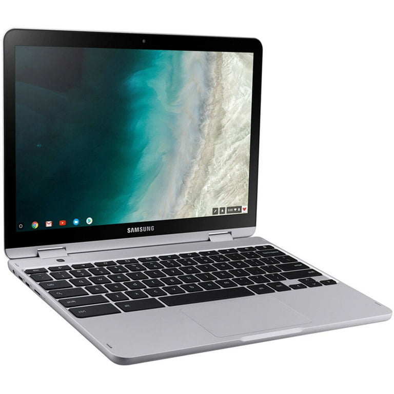 SAMSUNG Chromebook Plus V2 Light Titan 2-in-1 Laptop (Celeron