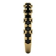 thumbnail image 4 of 3.13 ctw Wedding Band for Women - 18K Yellow Gold Natural Onyx Stackable Eternity Ring, 4 of 6