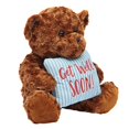 thumbnail image 4 of Blue Panda Teddy Bear Plush with Get Well Pillow - Get Well Gift for Women, Men & Teens - Plush Stuffed Animals for Kids & Hospital Visitors - Dark Brown - 14 in, 4 of 6