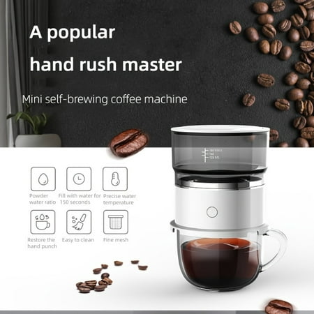 Small Filter Coffee Machine Mini Pour Over Portable Coffee Machine American Filter Drip Coffee Maker For Outdoor Travel