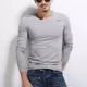 thumbnail image 3 of Playera Hombre Manga Larga Colores 100% Algodón, 3 of 7