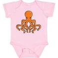 thumbnail image 3 of Inktastic Orange Octopus Boys or Girls Baby Bodysuit, 3 of 5