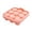 A, variant on Rose Ice Cube Tray, Rose Shaped Silicone Ice Mold Making 4.9 X 4.9 X .8 Inches Ice Cubes for the Freezer, Novelty Drink Tray for Chilled Juice Drink