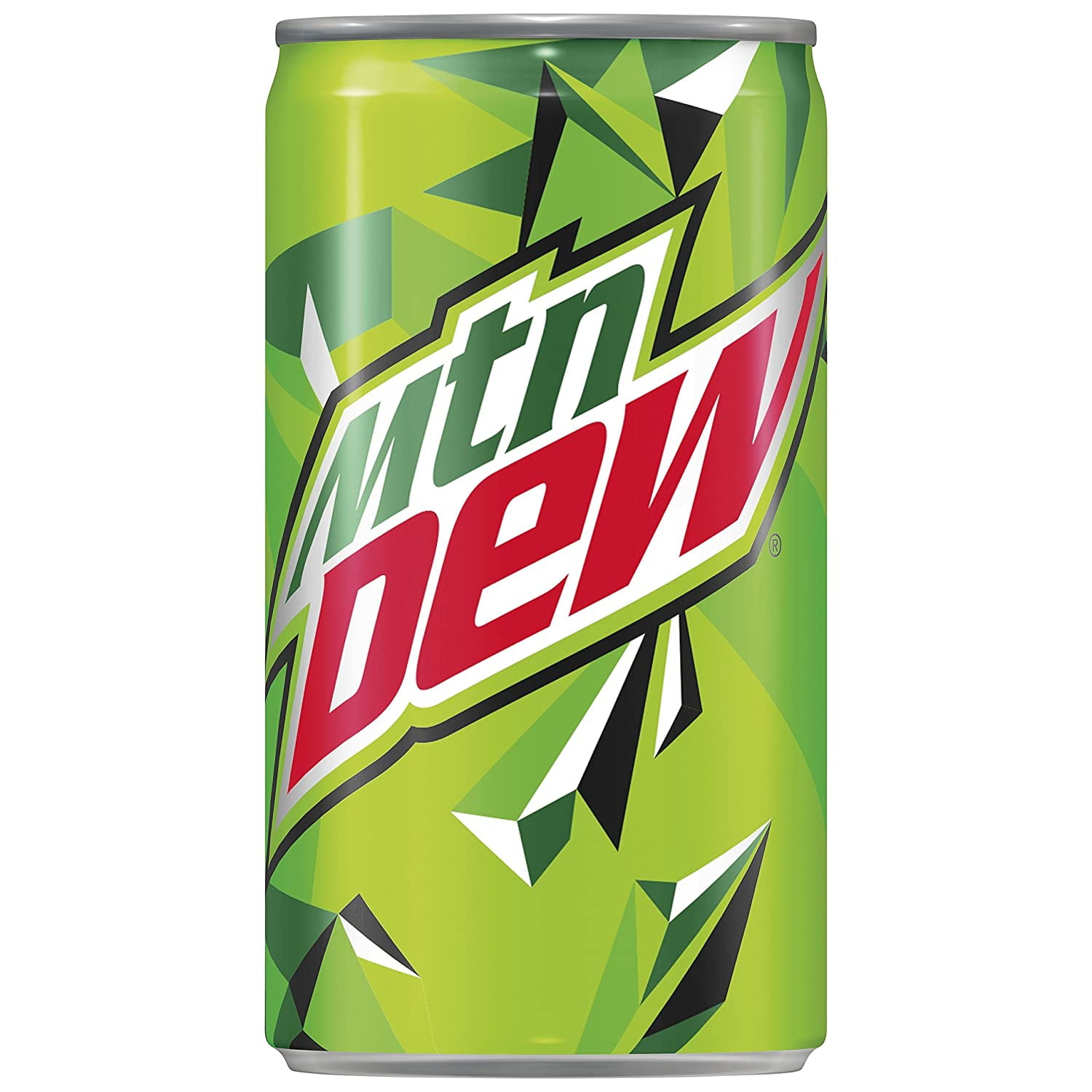 Mountain Dew Soda 7.5oz Mini Cans, Quantity of 18