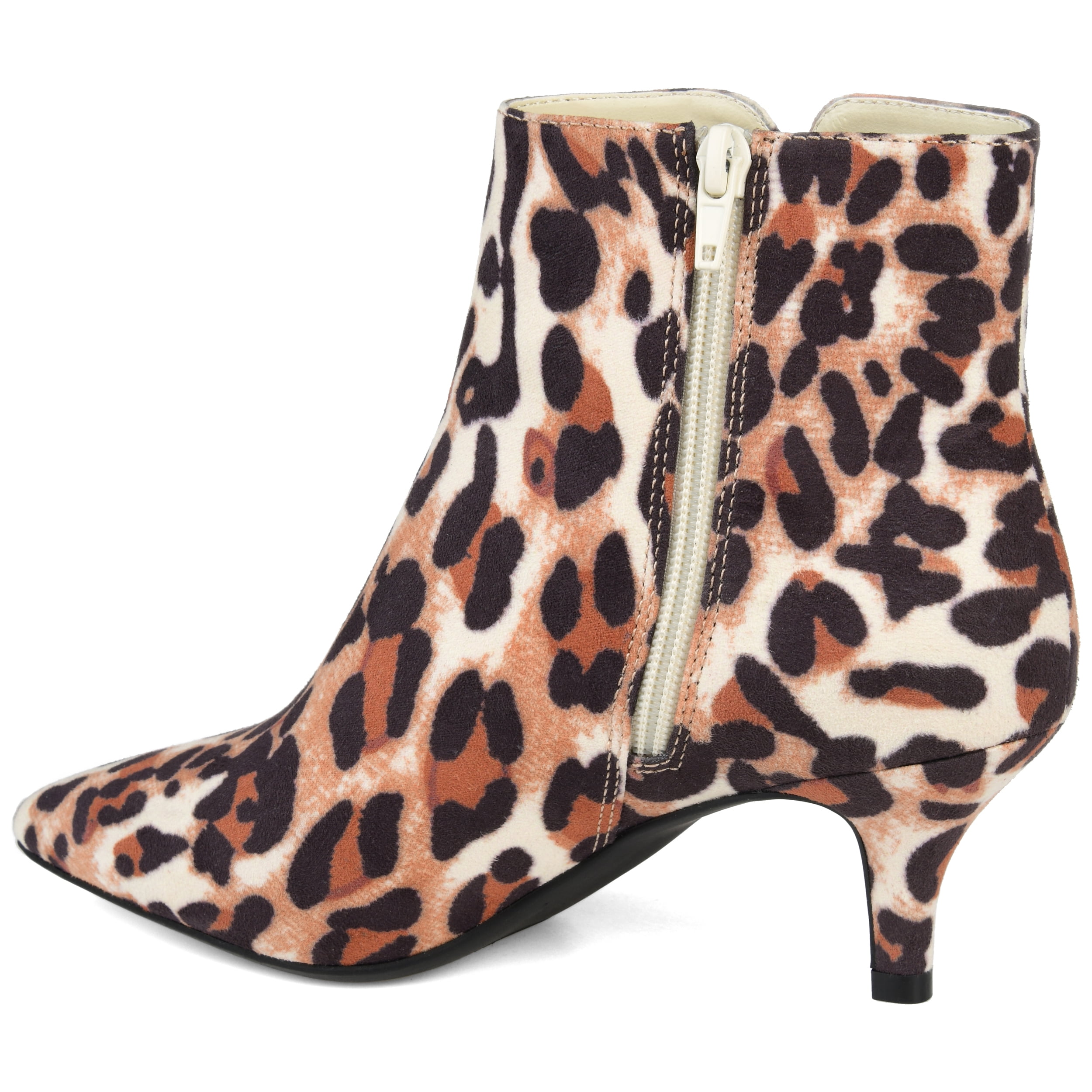 Journee Womens Isobel Inside Zip Stiletto Booties