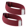 thumbnail image 3 of Elastic Adjustable Armbands Circular Style Unisex Bracelet For Casual Wear Polyester Silk Rubber Band 1 Pair, 3 of 3