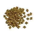 thumbnail image 3 of 100 Unids Gold Flat Square Flower Spacer Bead Jewelry Making Hallazgos, 3 of 5