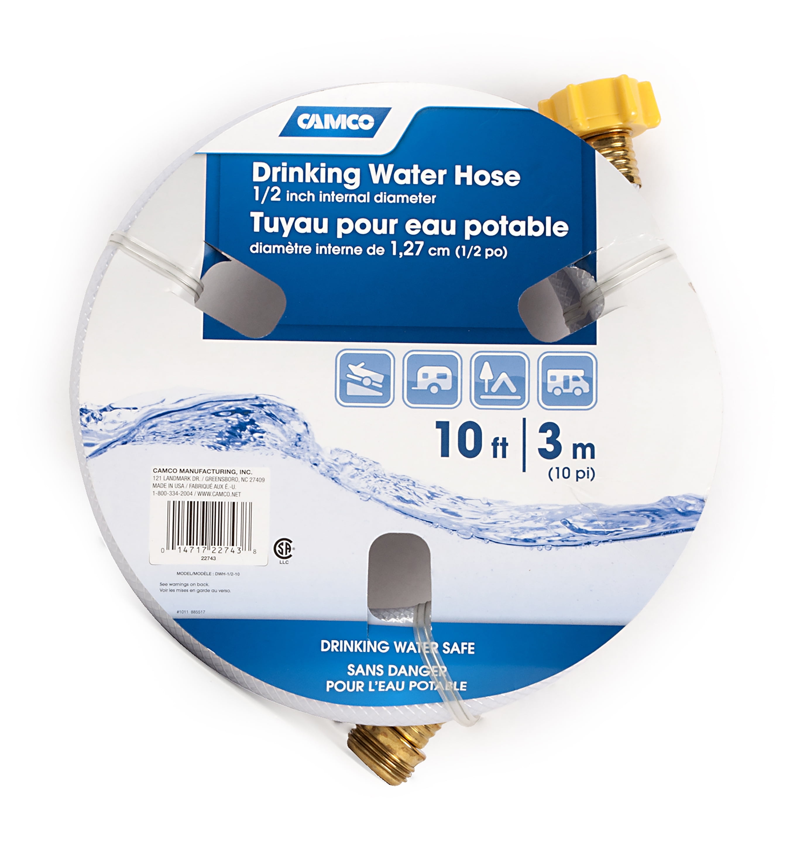Camco Tastepure White Boat And Rv 10 Drinking Water Hose Walmart Com Walmart Com