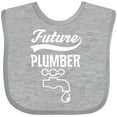 thumbnail image 3 of Inktastic Future Plumber Childs Plumbing Boys or Girls Baby Bib, 3 of 4