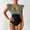 Green, variant on High Waisted Bikini Sets for Women Spaghetti Strap Oversized Bathing Suits for Women Ladies' Casual and Fashionable Solid Color Bikini Lace Up Swimsuit Set for Large Bust & Support XXL