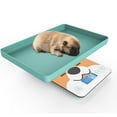 thumbnail image 1 of MINDPET-MED Digitale Mini-Haustierwaage für Neugeborene und Kleintiere, Präzisions-Grammwaage zum Wiegen, Genauigkeit von 0,03 oz, Kapazität von 33 lbs, fünf Einheiten umschaltbar, blau, 1 of 11