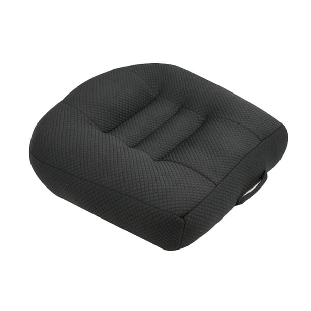 Sonducket Cojín de asiento para automóvil, portátil, ergonómico, antideslizante, para aliviar la fatiga, para trabajo en interiores y Ropa Deportiva, Zapatos Negro 9cm