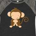 thumbnail image 4 of Inktastic Happy Monkey Boys or Girls Toddler T-Shirt, 4 of 5