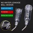 thumbnail image 4 of Convenient Hanging Water Bottle for Small Pets Drinking Squirrel Rabbit Hamster Parrot Bird Guinea Pig Dispenser Pet Supplie 180ML, 4 of 6