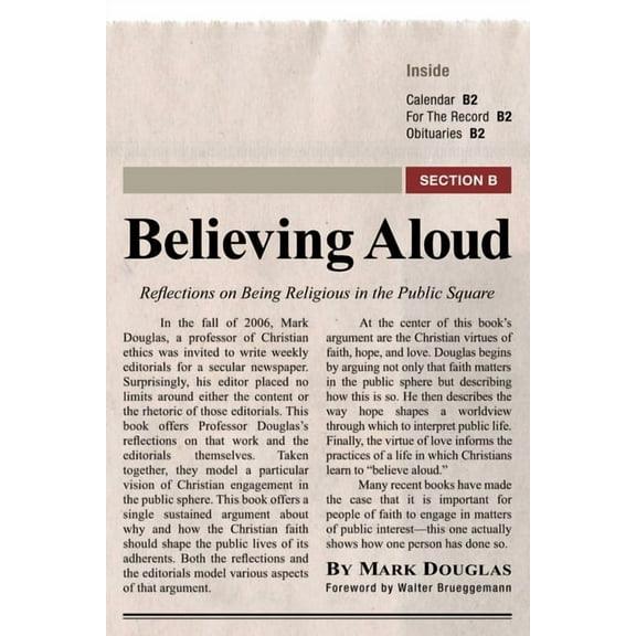 Believing Aloud, (Paperback)
