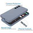 thumbnail image 4 of Tekcoo Slim Case with Full Body Protection for Samsung Galaxy S23/S23 Plus/S23 Ultra, Matte Gray, 4 of 8