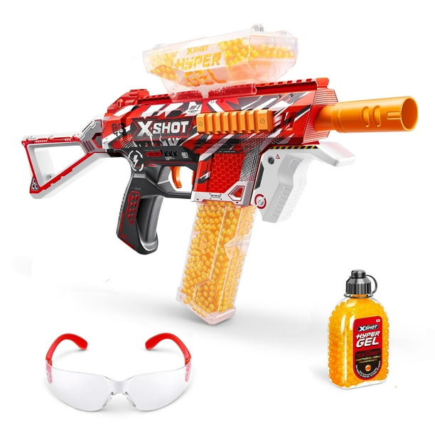 Gel Blaster XShot Hyper Gel Trace Fire Blaster con 10 000 gelatinas
