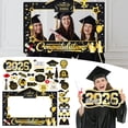 thumbnail image 2 of 2026 Graduation Selfie Photo Booth Frame Black and Gold with 12Pcs Graduation Photo Booth Props,Class of 2026 Graduation Photo Booth Props Set,2026 Grad Party Pose Sign,Graduation Party Supplies, 2 of 9