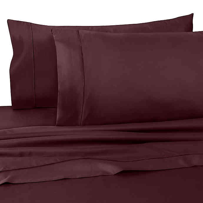 Wamsutta Dream Zone 725ThreadCount King Fitted Sheet in Mauve
