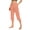 Pink plus size capri pants with pockets a1, variant on Cagogo Women's Plus Size High Waisted Capri Pants with Pockets Solid Casual Loose Yoga Activewear Travel Lounge Workout Trousers Summer Beach Clothes, Wine S