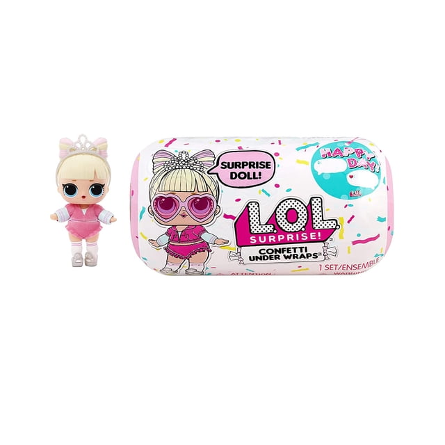 Muñeca Under Wraps Confetti Reveal con 15 sorpresas LOL Surprise! 576440C3R