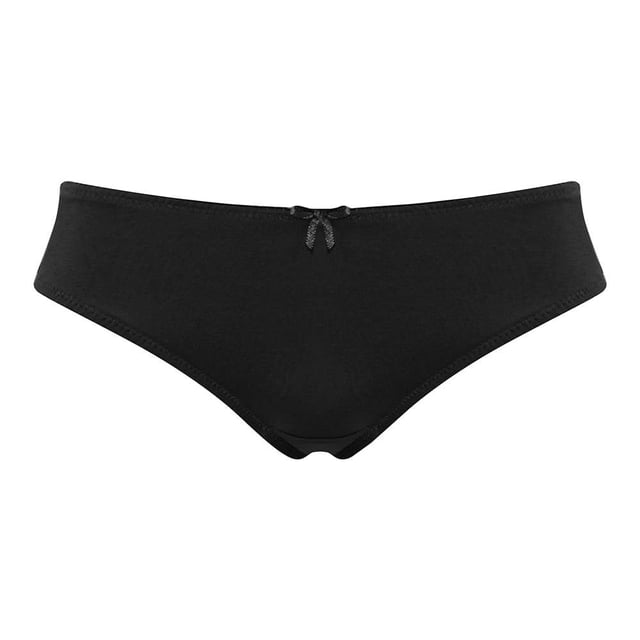 Bikini Vicky Form Talla G Plisado Negro
