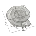 thumbnail image 2 of Bangcool Cold Smoke Generator Universal Stainless Steel Pellet Smoker Tray Barbecue Tool, 2 of 10