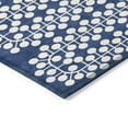 thumbnail image 3 of Addison Rugs Chantille Indoor/Outdoor Transitional Geometric Navy Machine Washable Runner Rug, 2'3" x 7'6", 3 of 8