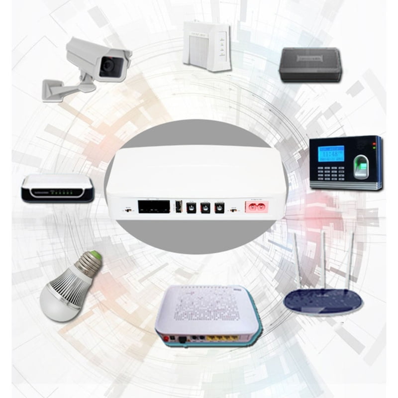 UPS Uninterrupted Power with Built-in 5500mAhx2 Li-battery 5V9V12V24V Output