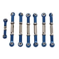 thumbnail image 3 of RC Car Tie Rods, High Accuracy RC Tie Rod Full Set Wear Resisting Excellent Buffering CNC Machining Adjustable Length With Thread For Outdoor Blue,Red,Dark Blue, 3 of 8