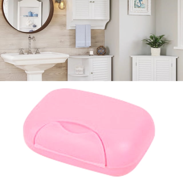 Travel Container, Portable Bar Case Waterproof Washable For Hotel Green,Blue,Clear Frosted Color,Champagne,Pink