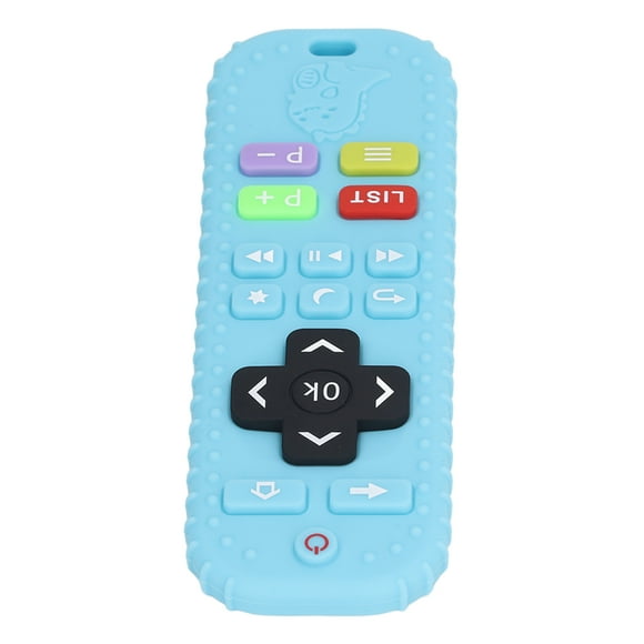 Cartoon Remote Baby  Toy,  Silicone TV Remote Control Shape Infant Chew Toy For Boys Girls