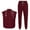 Burgundy, variant on Women's Scrubs Set - Stretch Sleeveless Top & Pants for Nurse Uniform