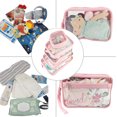 thumbnail image 5 of Llama Bella Nested Organizer Polyester Diaper Bag with Pacifier Case, Pink, 5 Pieces, 5 of 8